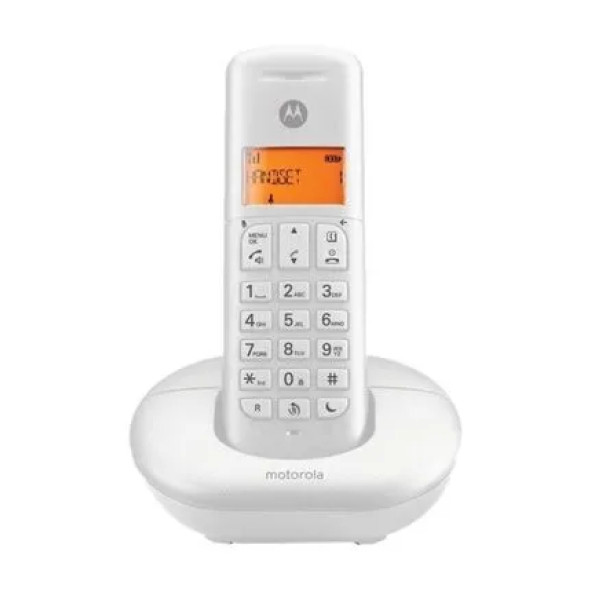 Motorola E201 Handsfree Dect Telsiz Telefon Beyaz