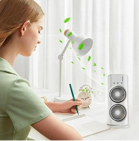 Fan Double Soğutucu Hava Nemlendirici Kumandalı - 4