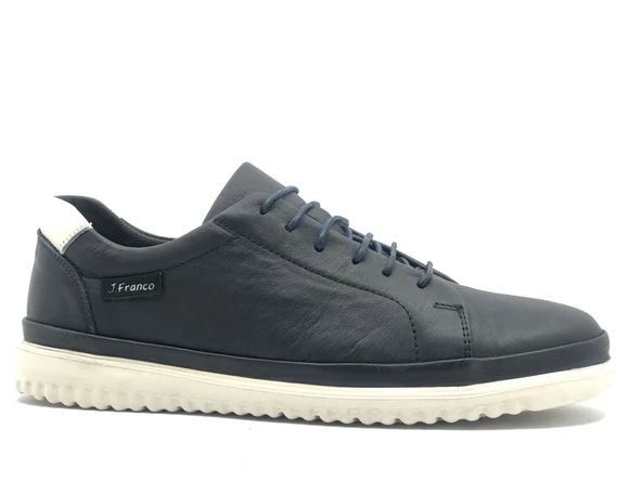 James Franco 9144 Deri Sneaker Casual Erkek Ayakkabı - Resim 2