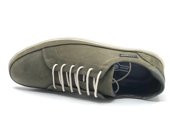 James Franco 9144 Deri Sneaker Casual Erkek Ayakkabı - Resim 6