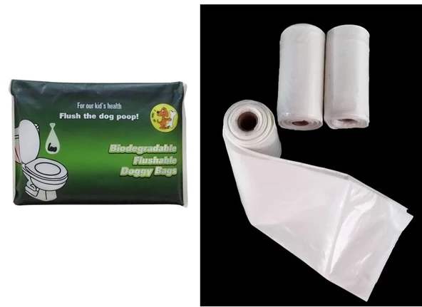 Periboia Kaka Poşeti 20li - Klozete Atılabilir Özellikli - 3