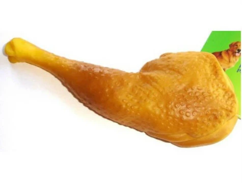 Periboia Köpekler İçin Düdüklü Oyuncak Tavuk Budu