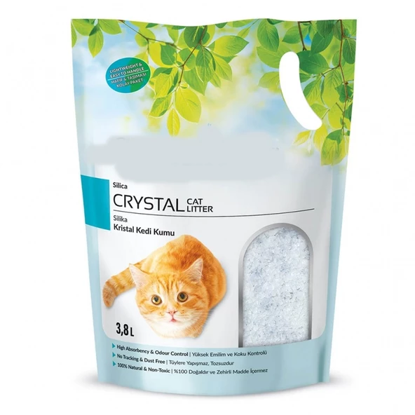 Periboia Kedi Kumu Silica Kristal Kedi Kumu 1.4 Kg - 3.8 L