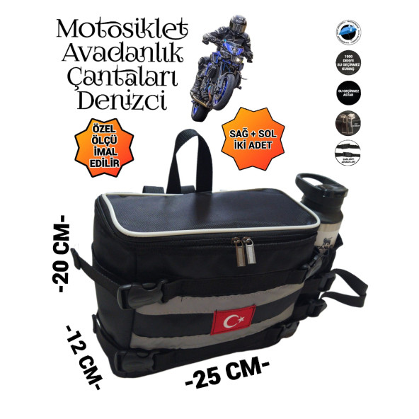 MOTOSİKLET KORUMA DEMİRİ ÇANTALARI DENİZCİ - 5