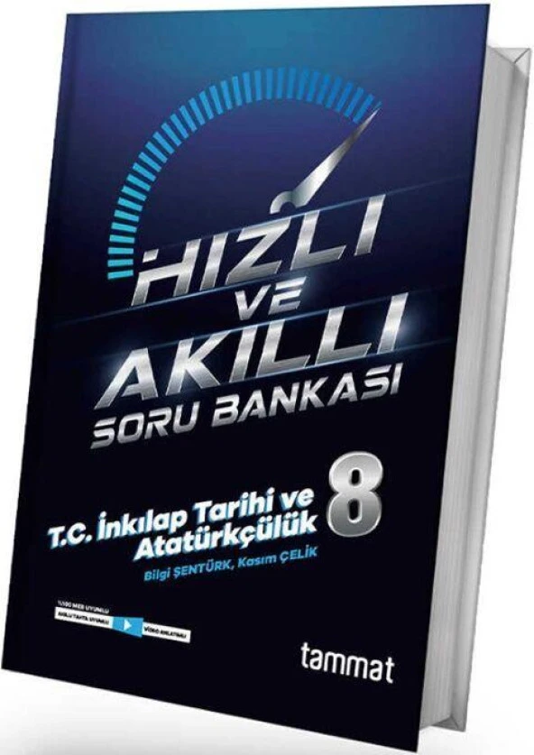8. Sınıf LGS T.C. İnkılap Tarihi ve Atatürkçülük Hızlı ve Akıllı Soru Bankası Tammat Yayıncılık - 1