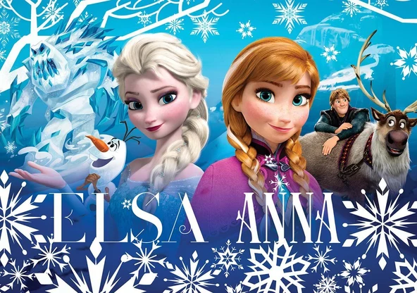 200 Parça Frozen Puzzle - 2