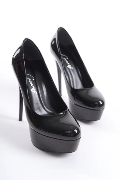 Stiletto Platform Topuk Büyük Numara Bayan Ayakkabısı - 4