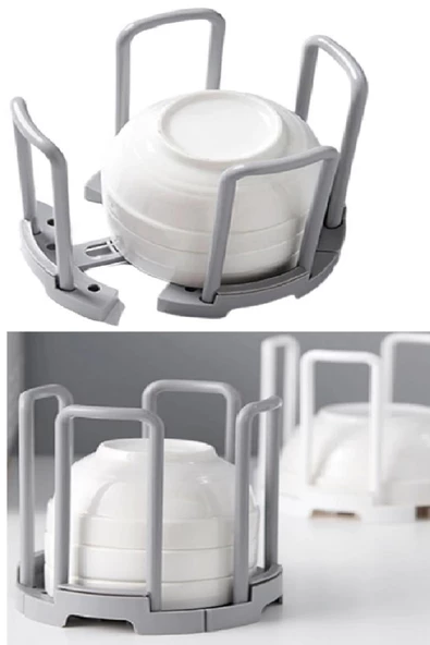 Periboia Bulaşık Kurutma Tutucu Tabak Bardak Kase Standı Mutfak Düzenleyici