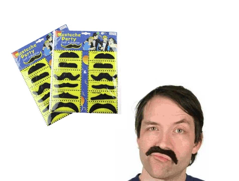 Periboia Takma Bıyık Seti (12 Adet) - 3