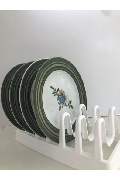 Periboia 6 Bölmeli Tencere Kapak Rafı - Tencere Kapak Organizeri - 5