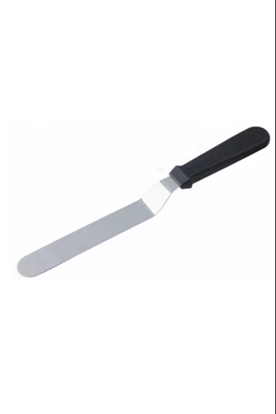 Periboia Eğik Pasta Sıvama Spatulası Metal 33 Cm - Resim 4