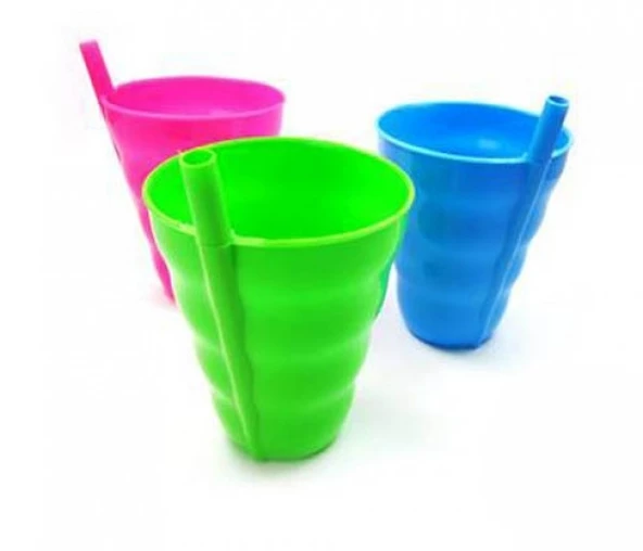 Periboia Pipetli Bardak 3lü - 3