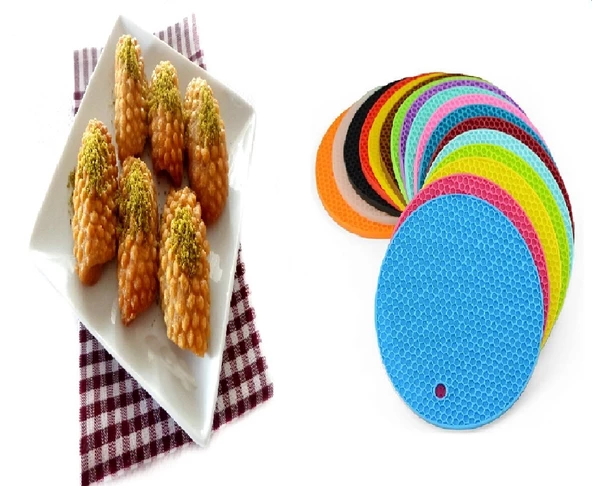 Periboia Renkli Nihale - Kalbura Bastı Kalıbı - 1