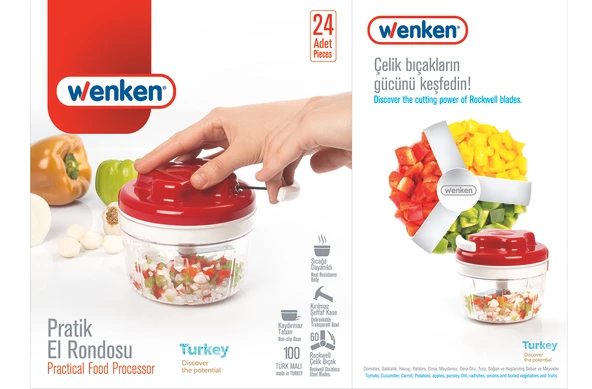 Periboia Çek Bırak Pratik Doğrayıcı Rondo - Resim 2