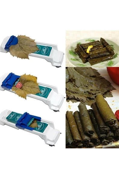 Periboia 3 Kademeli Kalınlık Ayarlı Pratik Yaprak Sarma Makinesi - 1