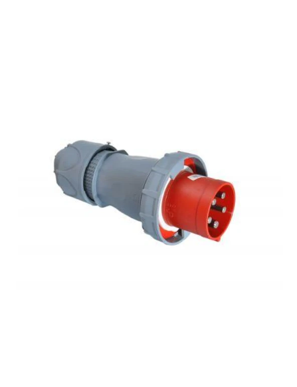 Tp Electric 3137 301 1610 4X125A Alpha Düz Fiş IP67 Vidalı