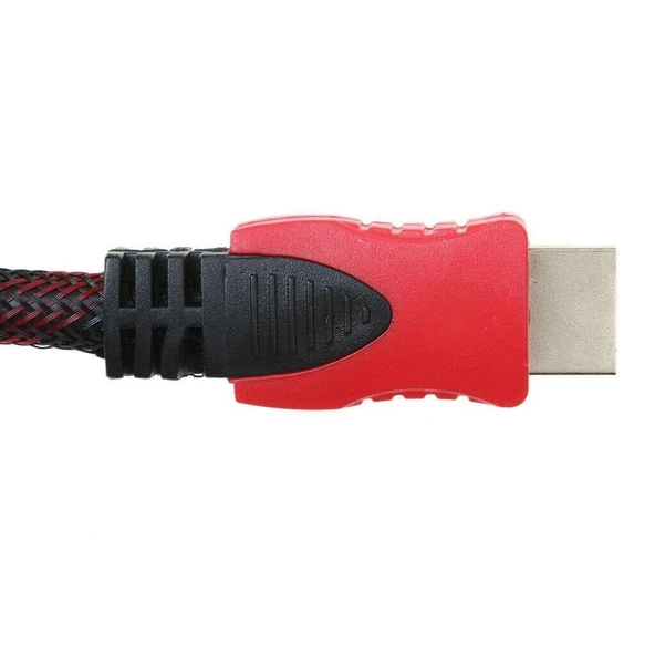 Periboia Altın Uçlu 3 Metre Hdmi Kablo Kablosu Örgülü Korumalı Full Hd - 3