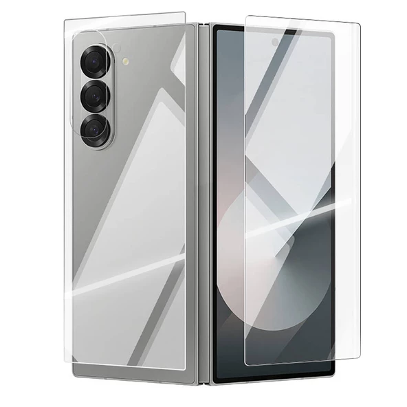 Gpack Samsung Galaxy Z Fold 6 Ekran Koruyucu Cam Ön Arka Etnaa
