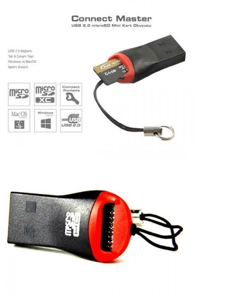 Periboia Micro SD Kart Okuyucu