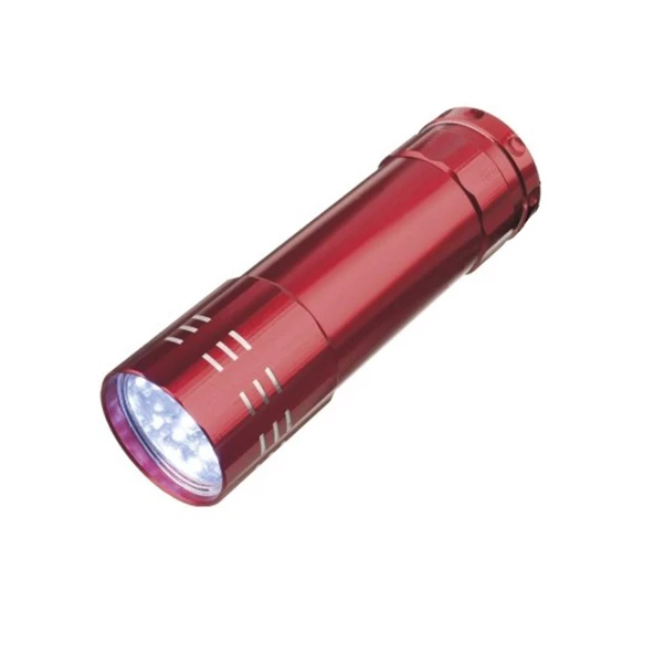 Periboia Süper Parlak 9 Ledli Metal Mini El Feneri - 3