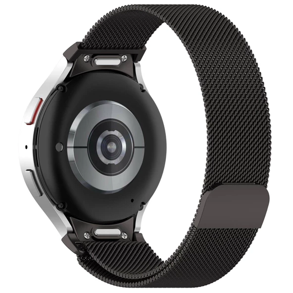 Gpack Samsung Galaxy Watch 7 40mm Kordon  Girişli Hasır Metal Ayarlanabilir - 2