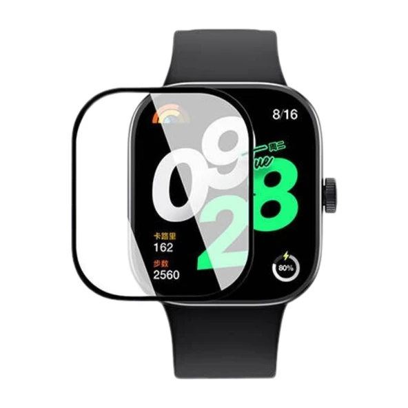 Gpack Xiaomi Redmi Watch 4 Ppma Ekran Koruma Siyah