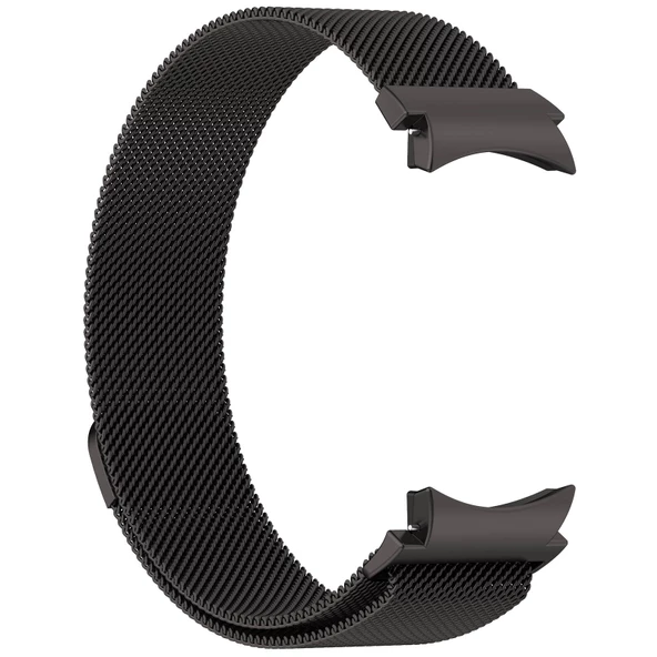 Gpack Samsung Galaxy Watch 7 40mm Kordon  Girişli Hasır Metal Ayarlanabilir - 5