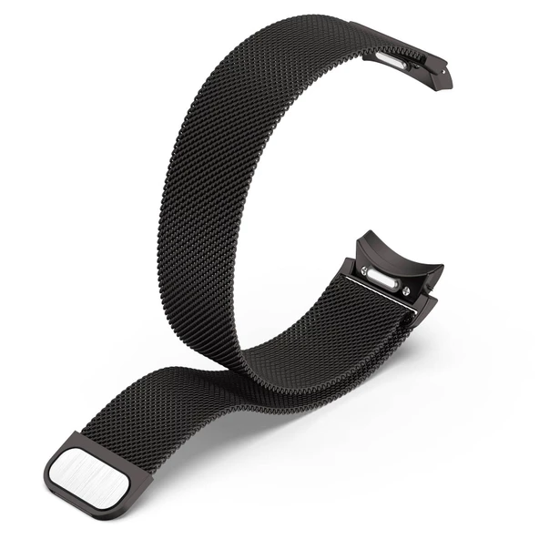 Gpack Samsung Galaxy Watch 7 40mm Kordon  Girişli Hasır Metal Ayarlanabilir - 4