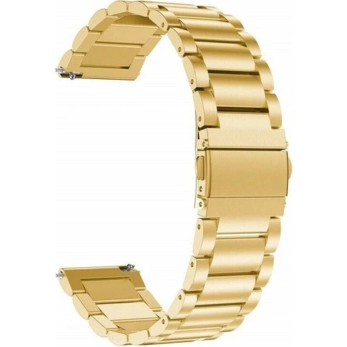 Gpack Samsung Galaxy Watch 7 44mm Kordon Metal Sıralı Kordon KRD 04 - 5
