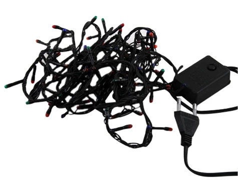 Periboia Yılbaşı Ağacı Pirinç Işıklandırma (100 Ampul) - 2