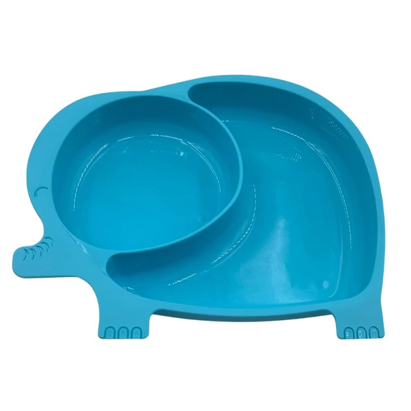 Periboia Fil Model Mama Tabağı - 2 Bölmeli Tabldot - 2