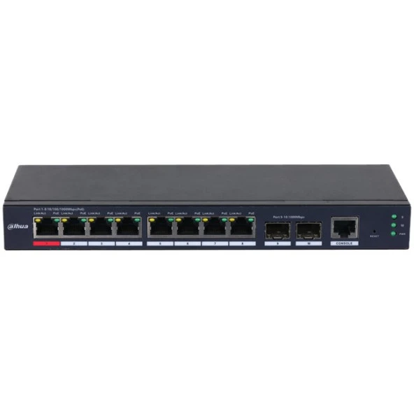 Dahua 8 Port Gigabit PoE S4210-8GT-110
