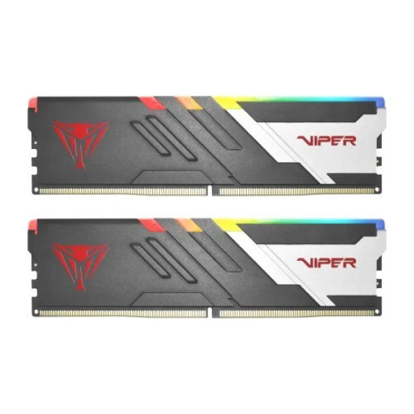 PATRIOT Patriot Viper Venom RGB 32GB 2x16GB DDR5 7200MHz CL34 Gaming Ram Bellek PVVR532G720C34K