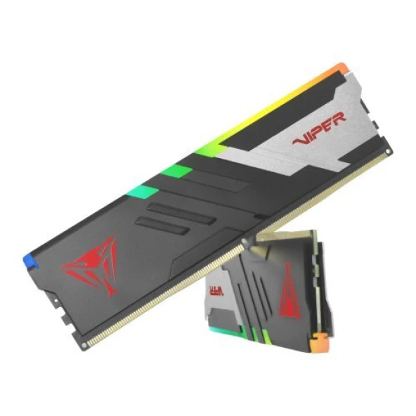 PATRIOT Patriot Viper Venom RGB 32GB 2x16GB DDR5 7200MHz CL34 Gaming Ram Bellek PVVR532G720C34K - 2