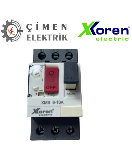 XKOREN 6-10A 50kA 400V 4kW Motor Koruma Şalteri XMS32K-6-10
