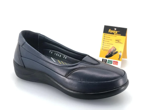 Forex 0-1046 %100 Hakiki Deri Dr.Tavsiyeli Günlük Casual Kadın Ayakkabı - Resim 8