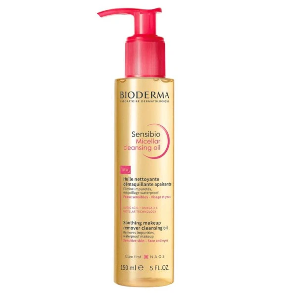 Bioderma Sensibio Micellar Cleansing  Oil 150 Ml