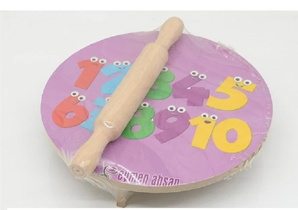 Periboia Desenli Mini Sofra Oyun Hamuru Seti - 18 Cm - 4