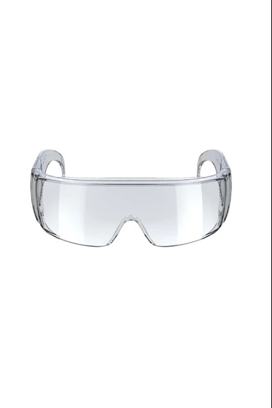 Periboia Gözlük Üstü Antifog Buğulanmaz Laboratuvar Şeffaf İş güvenlik Gözlüğü CE - 3
