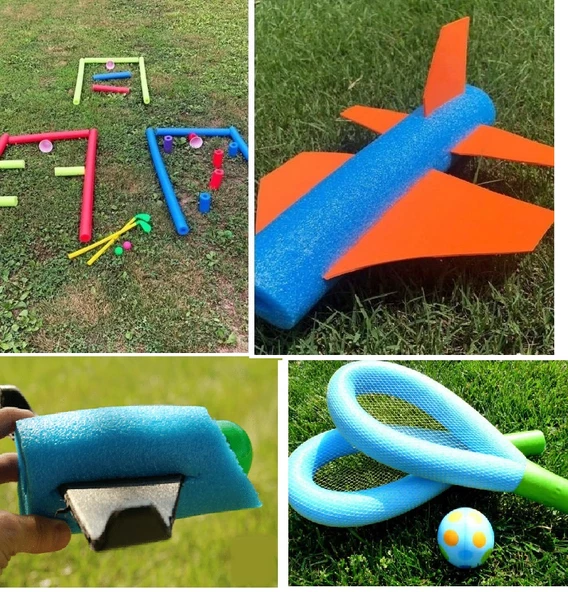 Periboia 3 Adet Renkli Çocuk Aktivite Köpüğü Hayal Gücü Geliştirici Sosis Şekil Yapma Köpüğü  (150 cm x 6 cm) - 5