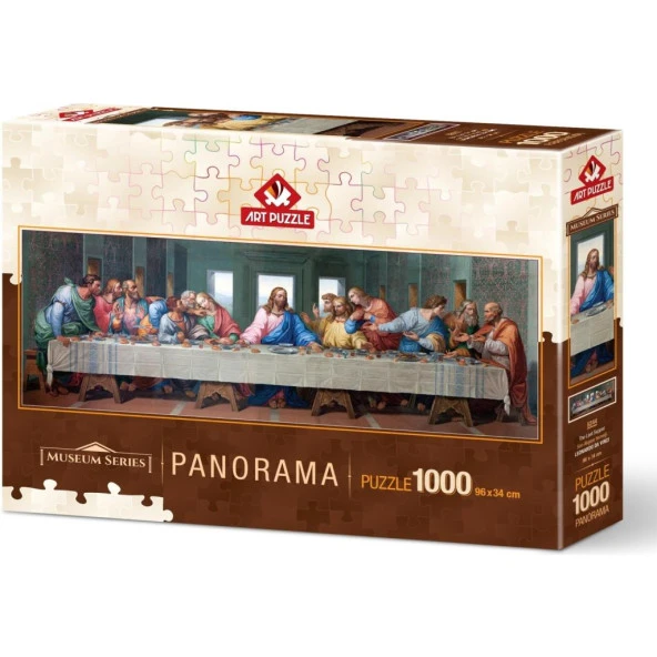 Art Puzzle Son Akşam Yemeği 1000 Parça Panorama Puzzle 5244