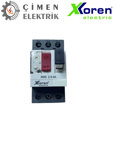 XKOREN 2,5-4A 50kA 400V 1,5kW Motor Koruma Şalteri XMS32K-2,5-4