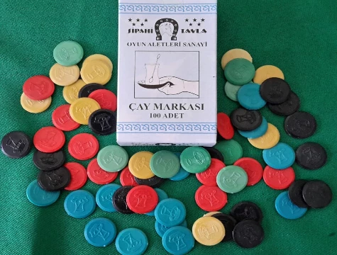 Periboia Çay Markası Yuvarlak 100 Adet