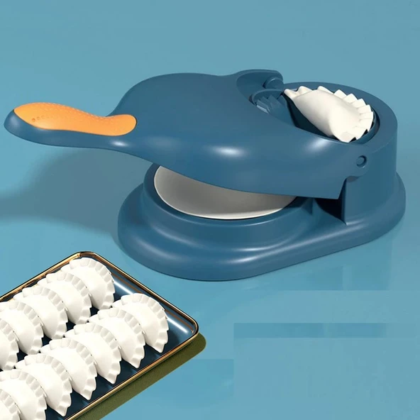 Periboia Çift Traflı Pratik Hamur Açıcı Mantı Börek Poğaça Hamur Açma Aparatı Ravioli Mantı Makinesi