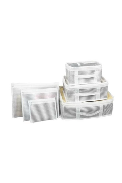 Periboia Anne Bebek Hastane Çantası Düzenleyici Organizer 6 Parça - 2