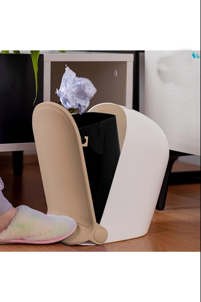 Periboia Ayak Pedallı Çöp Kutusu - Mutfak Banyo WC Çöplüğü