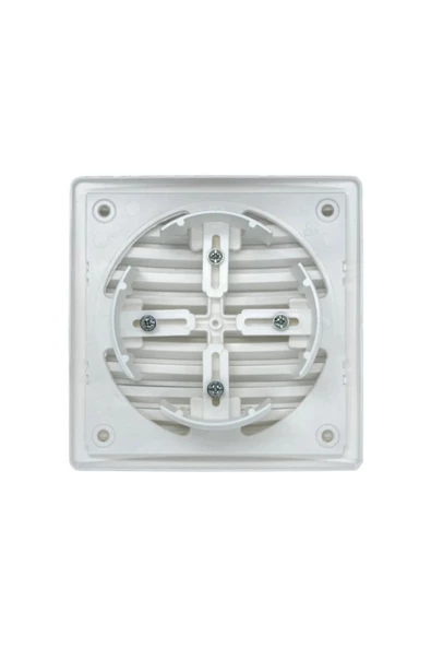 Periboia Ayarlanabilir Kare Baca Kapağı Duvar Menfezi  90-140 Mm Ayarlı - 2