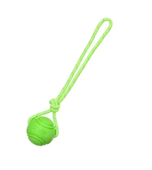 Köpek Renkli Elastik Toplu Diş İpi Oyuncağı 6 cm ürün görseli