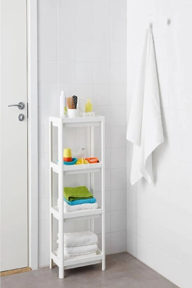 Periboia Shelf 3 Katlı  Raf Ünitesi -  Mutfak - Banyo  Depolama Rafı - 2