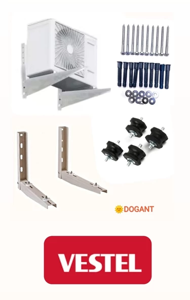 Dogant Vestel  Regal  18000 Btu Dış Ünite Konsol Klima Ayak+Takoz Takımı Hediyeli